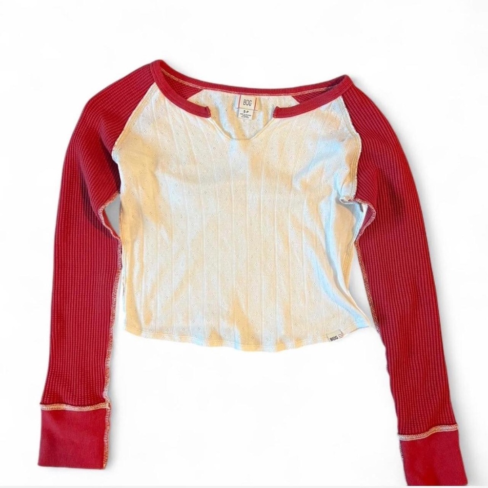 Urban Outfitters Women's Baseball Longsleeve Shirt